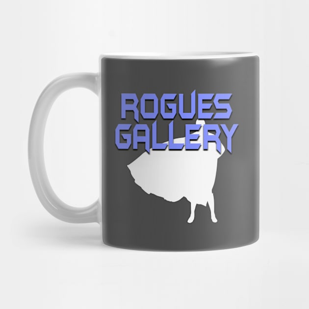 ROGUES GALLERY Male (White Silhouette) by Zombie Squad Clothing